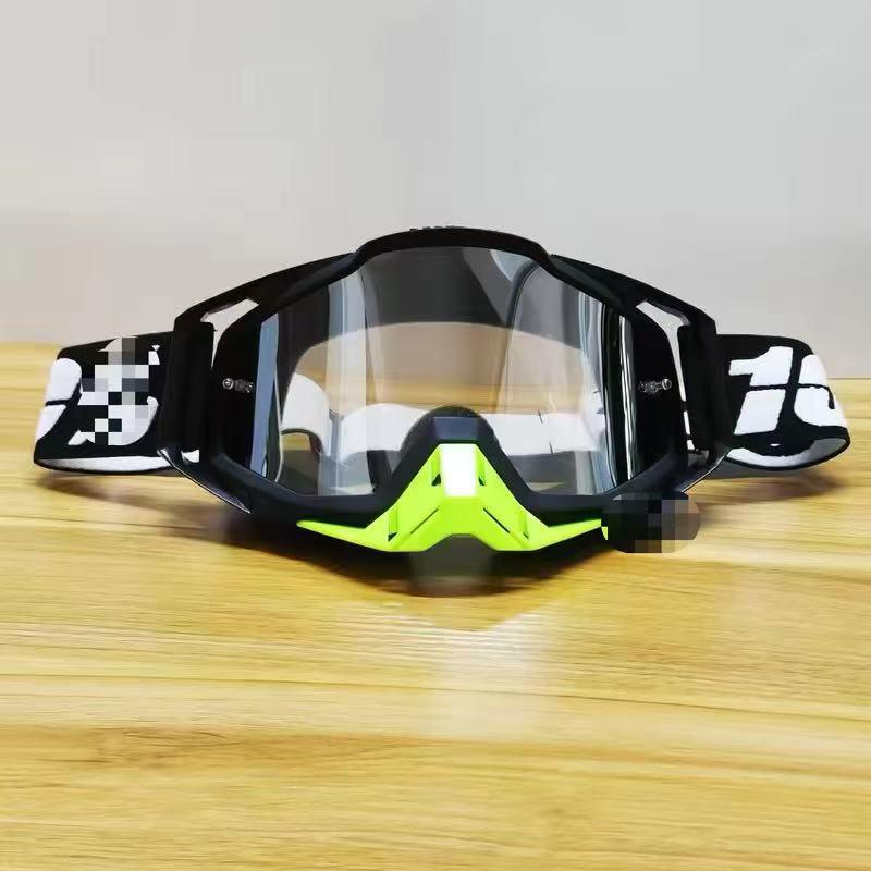 Gafas de Moto y Esquí a Prueba de Viento Transfronterizas: 100% Todoterreno, Equitación al Aire Libre y Protección para Descenso
