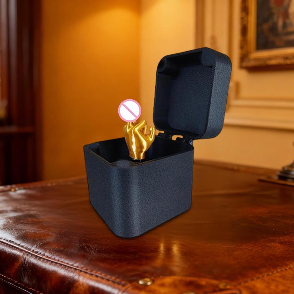 Funny Prank Gift Middle Finger Novelty Christmas Gift Adult Toy Surprise PopUp Box With Screws AnnoyingPresent For Friends