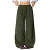 Women's Casual Loose Comfortable Fashionable Solid Color Wide Leg Pants