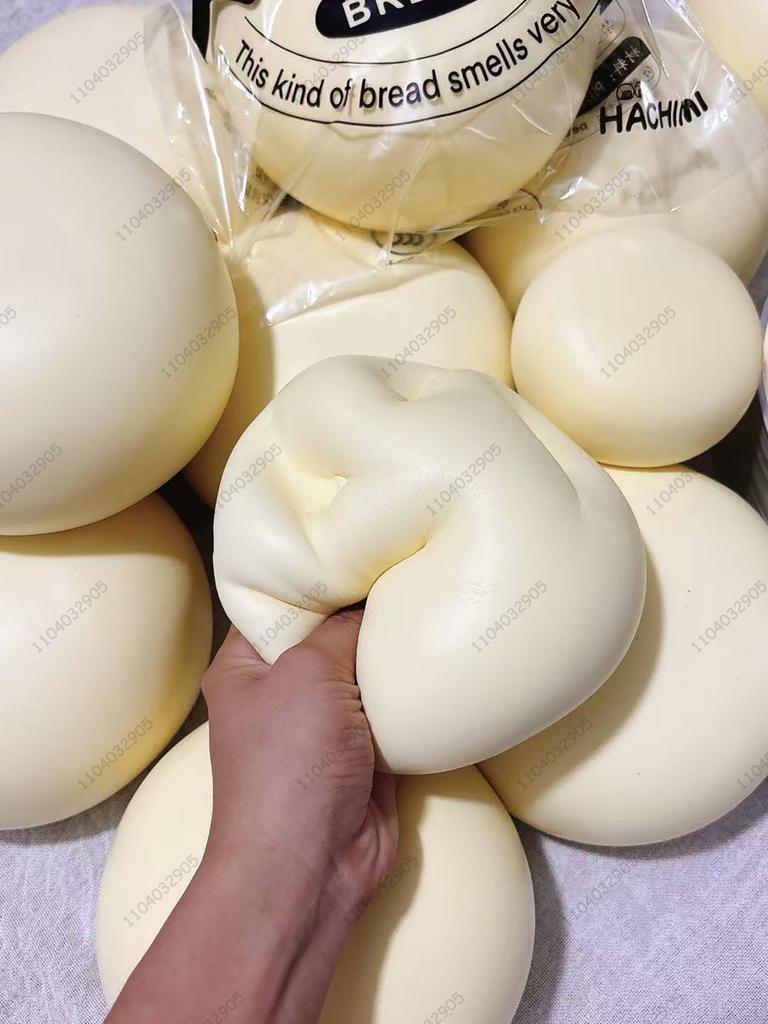Super Big Milk Bun Squishy Moist Milk Bread Fidget Toy ASMR Squeeze Toy Anti Stress Toys For Children Stress Relief For Adult