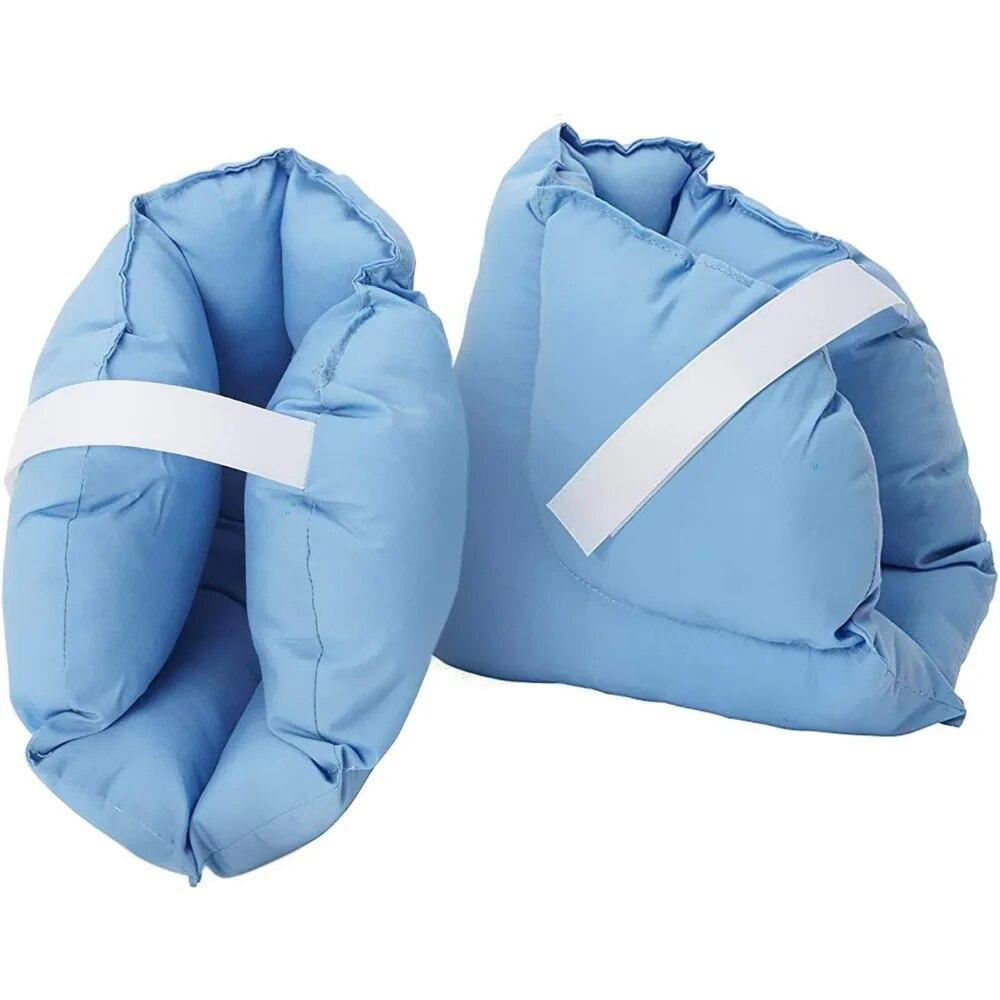 

2 пары защитных подушек для пяток, снимающих давление от язв и язв. Подушка для ног снимает боль с регулируемым размером. 2Pairs