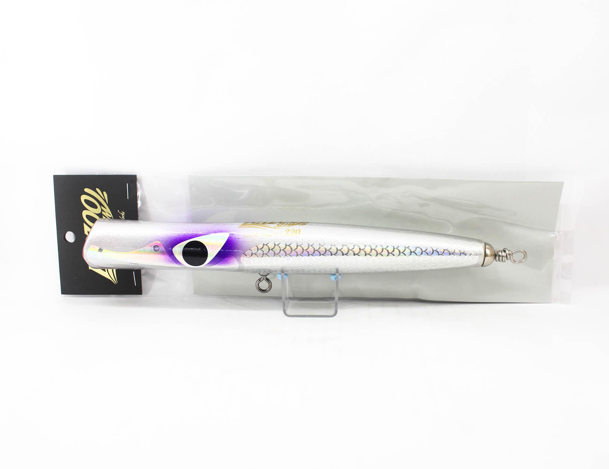 

CB One Stickbait Bazoo Slim 220 мм 85 грамм Плавающая приманка Keimura Silver (1739 г.)