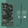 Case for Samsung Galaxy S25 S20 FE S21 Plus S23 S22 S24 Ultra Note 20 10 Ultra S25Edge Phone Cover Cool Dragon