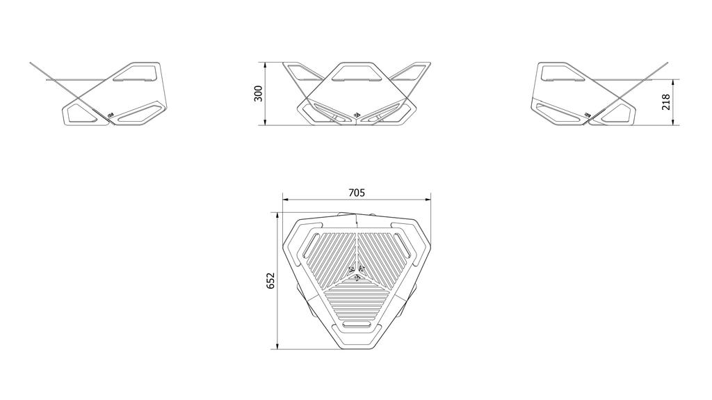 PIT Trädgårdsgallret för öppen spis