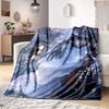 Tegneserier tegneserie Mo Dao Zu Shi Wei Wuxian Flanellteppe Sofa Jente Varmt Hjem Lan Wangji Teppe Gave Tilpass Kvinne Sengetøy