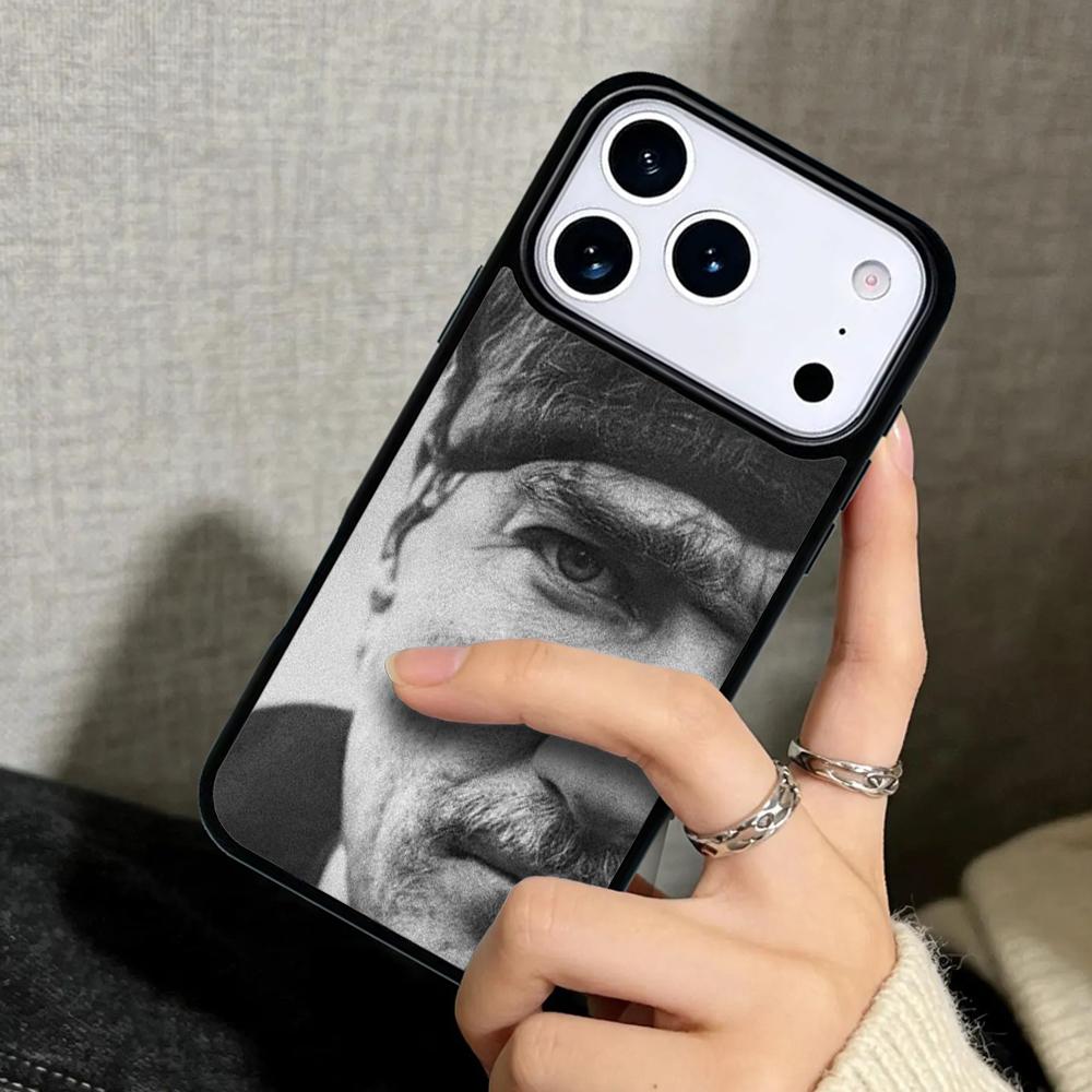 Capa Case for iPhone 17 Air 16 Pro Max 15 Plus 11 13 Mini 14 12 Back Phone Cover Turkey Mustafa Kemal Ataturk