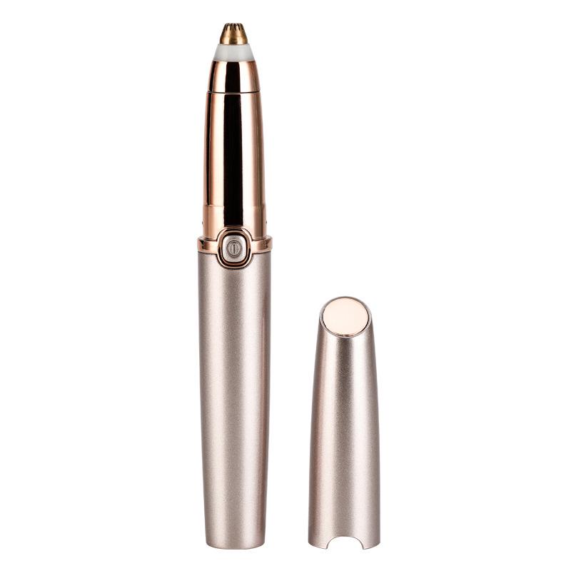 Electric Eyebrow Trimmer & Lipstick Shaver - Automatic Hair Remover Epilator for Ladies