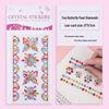 Educational Shiny Princess Gem Stickers for Girls - Crystal Diamonds Cartoon Dress-up Rewards