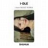 I-DLE I burn KOREA Oficial Fotocarta