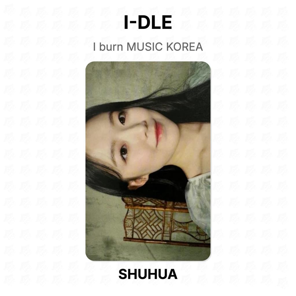 I-DLE I burn KOREA Oficial Fotocarta