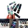 Unique Natural Fluorite Quartz Crystal Stone Healing Amethyst Hexagonal Wand Point For Spiritual Growth