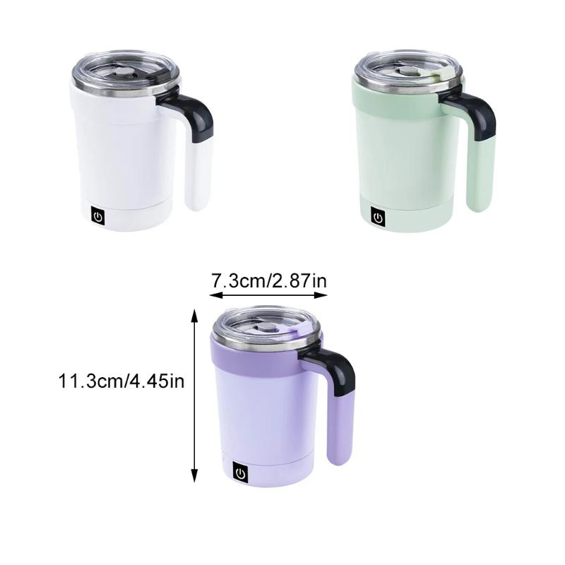 Smart Temperature Control Stirring Cup - Portable Auto-Mix for Coffee, Protein Shakes & Drinks