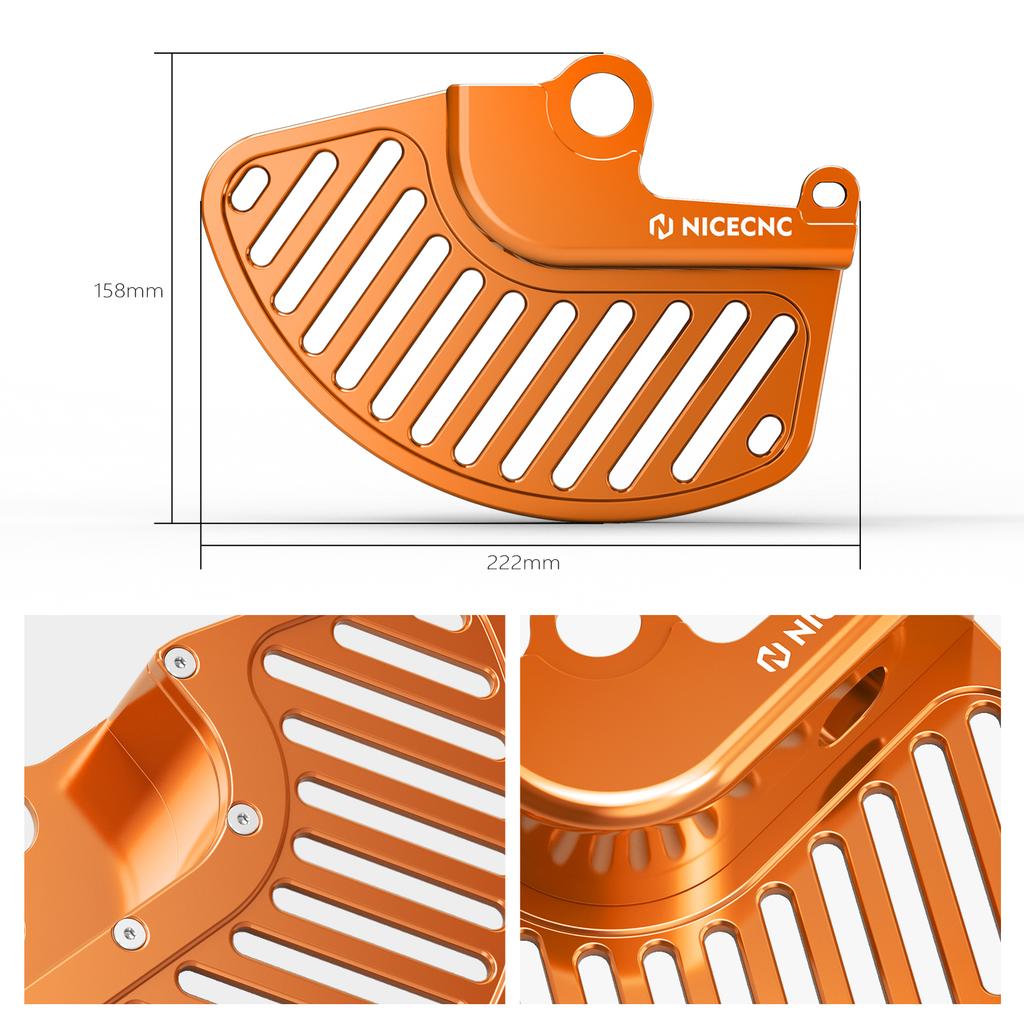 2025 2024 For Husqvarna TE 300 PRO TE 250 TX 300 FX FE 501 450 350 250 125 TC FC 2017-2025 Front Rear Brake Disc Cover Guard Kit