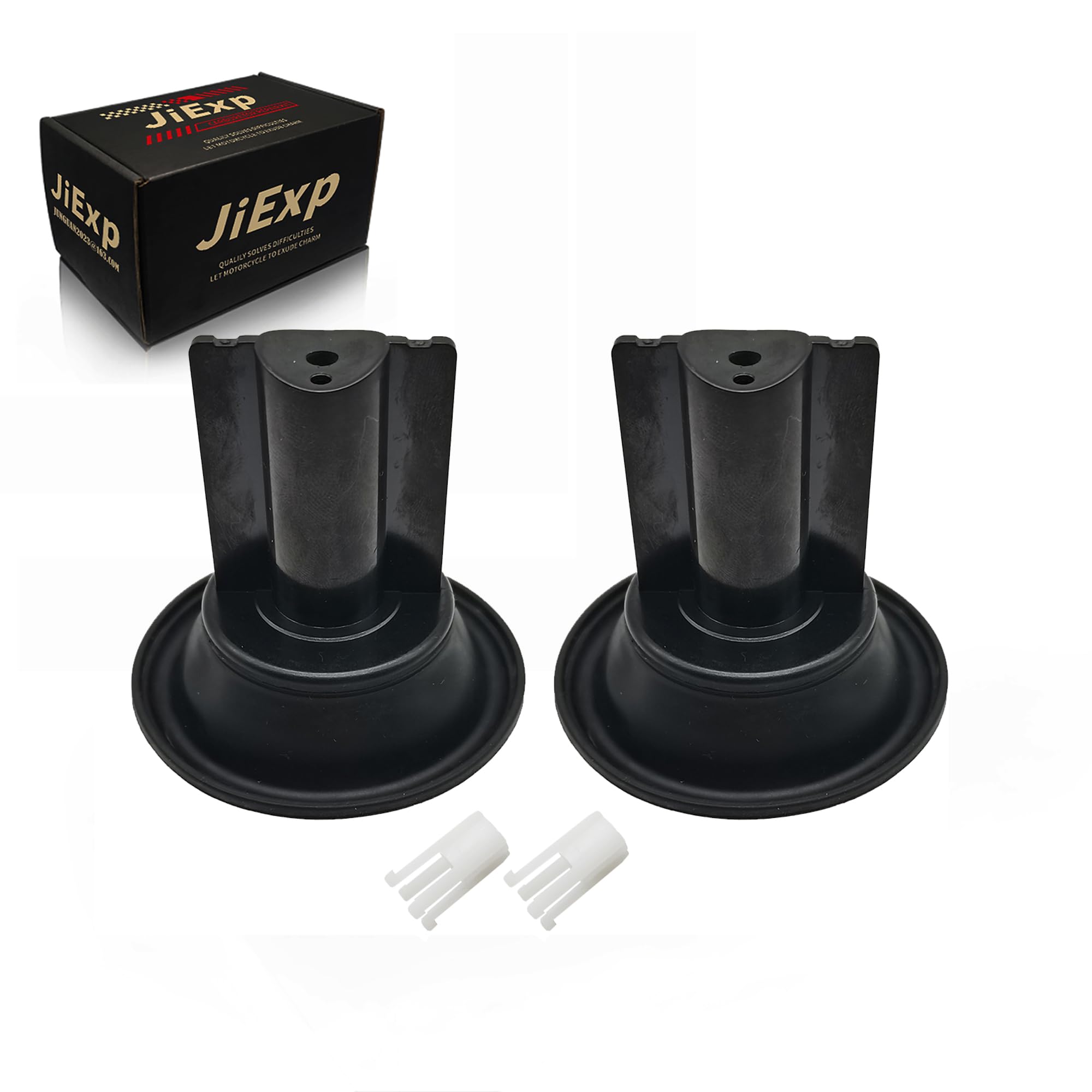 

[JiExp] Kawasaki ZR400 ZRX400 EL250 Eliminator ZL250LX / ZZR-250/EX250 GPX-250R Yamaha FZ400 Carburetor Plunger (2 pieces)