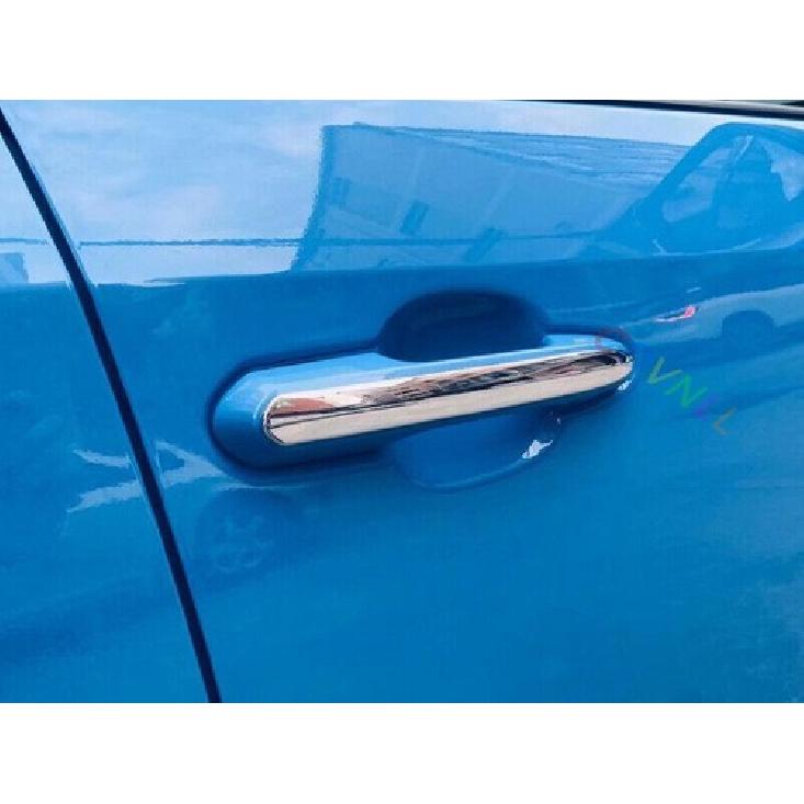 For Toyota RAV4 2019-23 Chrome Accessories Outer Door Handle Cover Trim Sticker