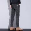 Jeans primaverili alla moda pantaloni da uomo giovanili casual e versatili elasticizzati dritti piccoli pantaloni in denim