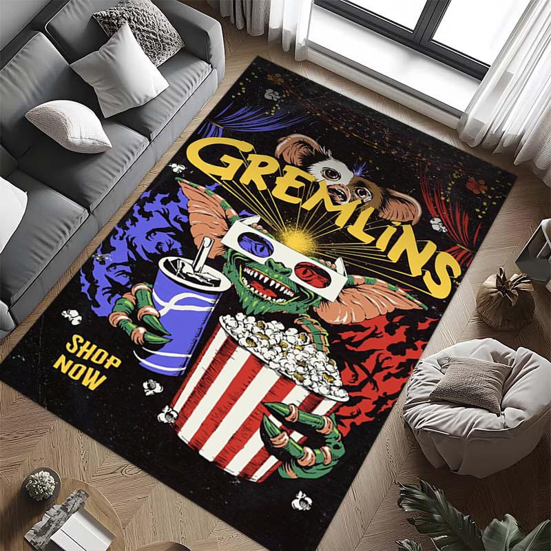 Gremlins: Chaos Unleashed carpet printing Suitable for all seasons Bathroom mat Fashion Art