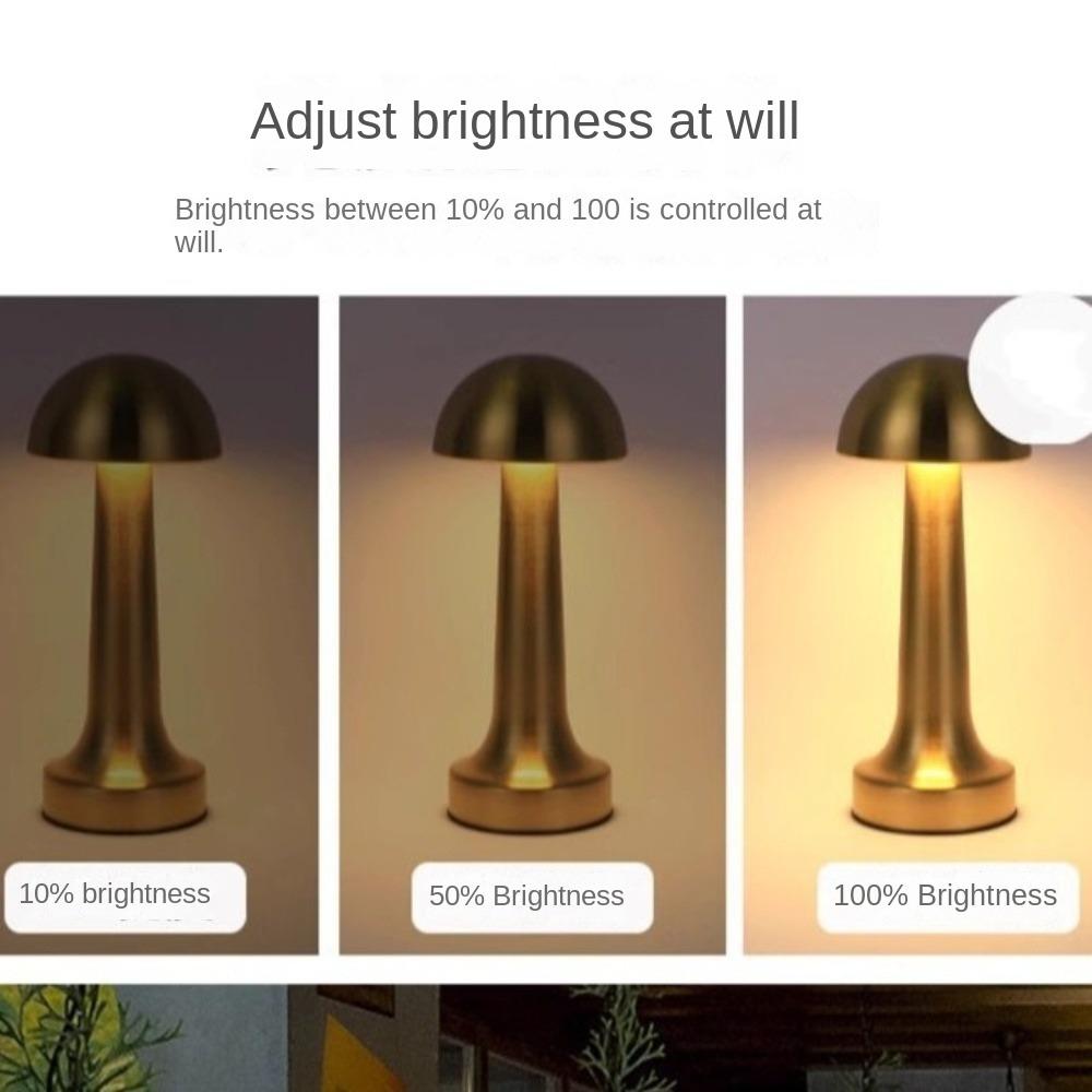 Retro Led Night Lights Touch Bedroom Decoration Light Led Table Lamp  Hotel Bar Coffee Table