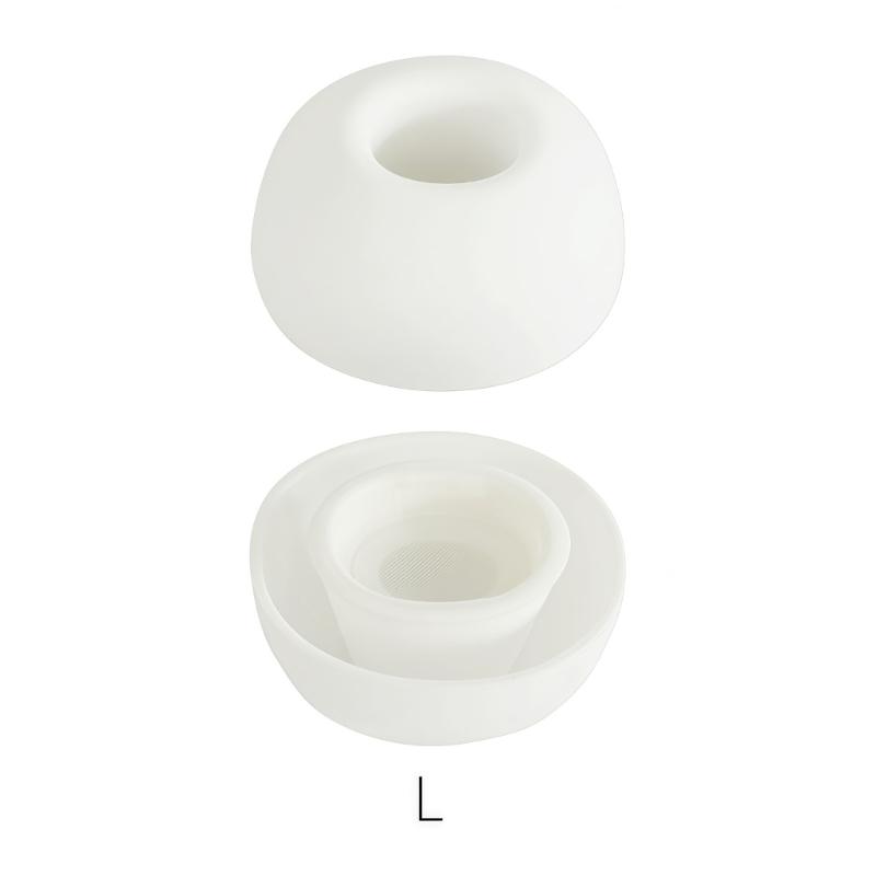 3Pairs Replacement Silicone Ear Buds Tips Featuring Dust Mesh Protections for Pods 3 Improved Auditory and Secure Wear