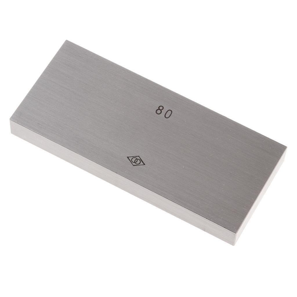 Block Gauge 0 Grade Spection Block Gauge Measurement Caliper Tool Steel Square Gage Measure Vernier Caliper, Micrometer