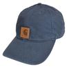 Carhartt Odessa Праний Coolmax Вінтажний Бавовна (Кархартт) Кепка, Канва, (412/Темно-синій)