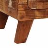 Bathroom Cabinet Made of Solid Reclaimed Wood and Engineered Wood