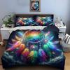 10 Sizes Fantasy Dream Catcher Print Bedding Set Duvet Cover 1 Duvet Cover 2 Pillowcases Adult And Kids Bedding Set Luxury