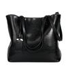Dienqi Women's Large Capacity Soft Leather One-Shoulder Bucket Bag - Versatile Crossbody and Handheld Design 2026.