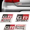 For Toyota GR Sport 3d Car Sticker Metal Labeling Emblem Badge Decals For Toyota Supra Sport Gr Sport C-Hr Rav4 Prius Auto Camry