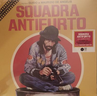 Disco LP GUIDO & MAURIZIO DE ANGELIS - Squadra Antifurto FLIES68 Four Flies Reco 2024 Italia Colonne Sonore & Musical