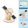 Simulated Wooden Artificial Satellite Assembly Model Children Puzzle Toy Set For Kids Learning