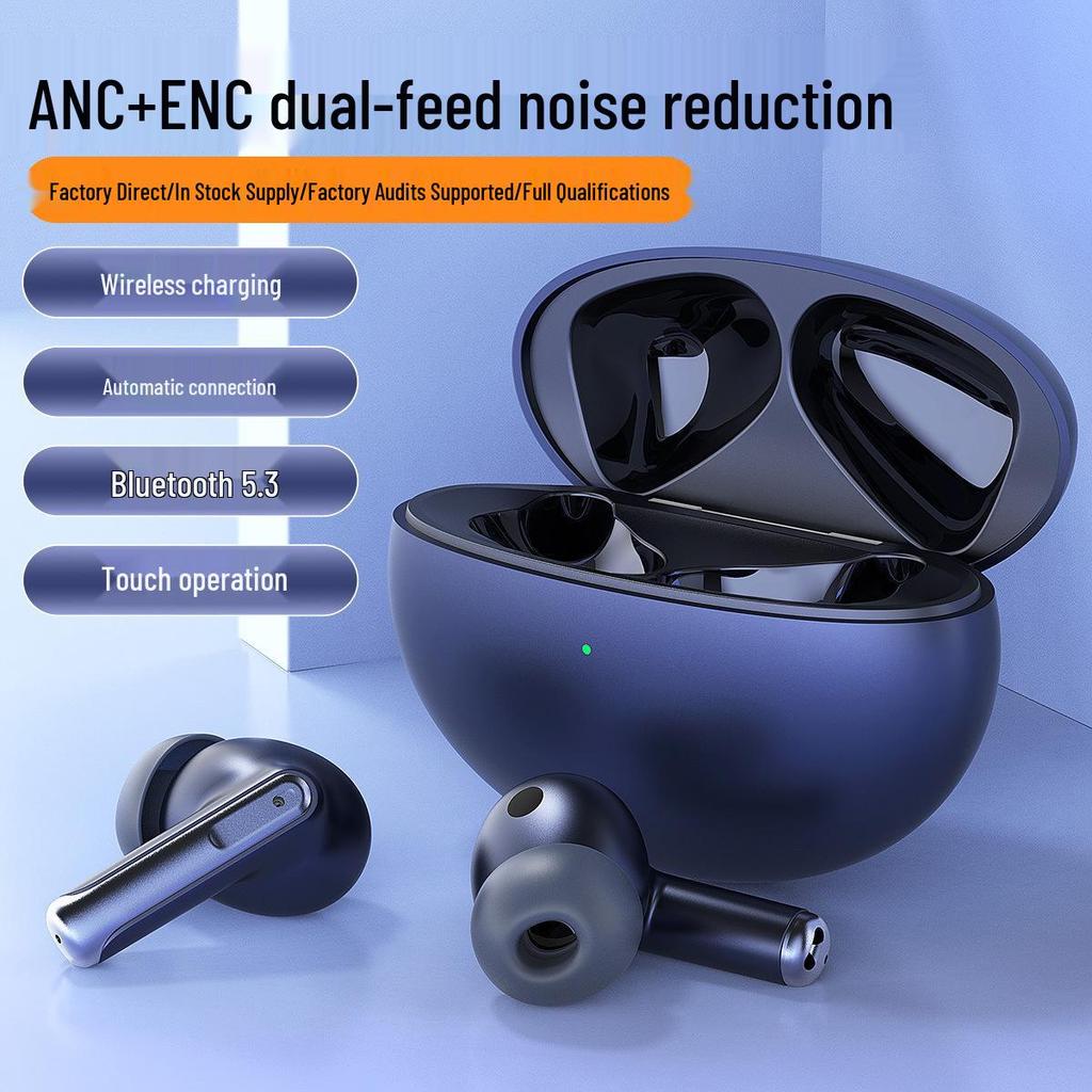 XY70 ANC Bluetooth In-ear Earphones: ENC Noise Cancelling Wireless Sports Earbuds 5.3