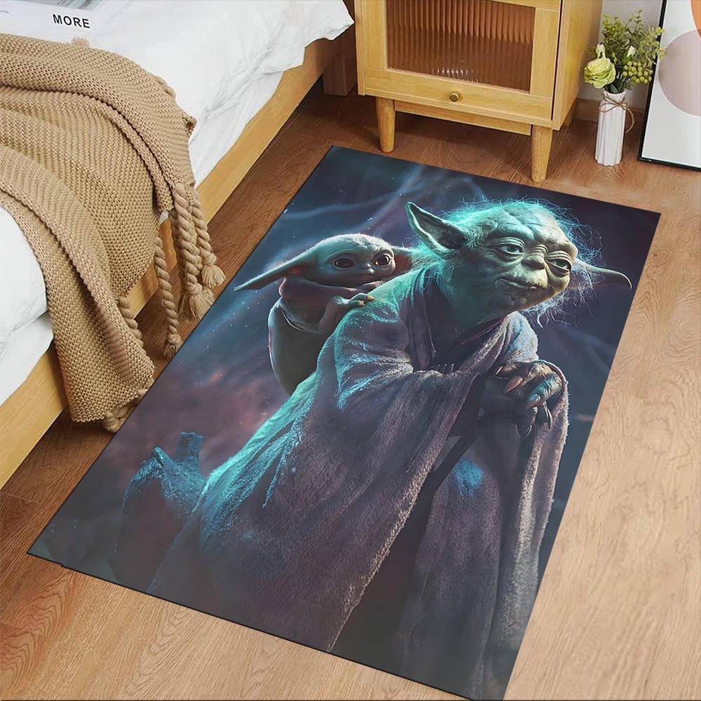 Star Wars Floor Rug Office Rug Suitable for Playrooms Game Room Hallway Foyer Anti-slip Rug Decorate Offices Perfect Birthday Christmas Gift Idea