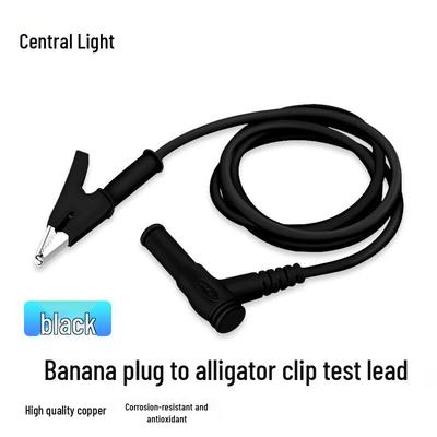 4mm Banana Plug To Alligator Clip Multimeter Test Lead