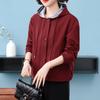 50s Style Spring/Autumn Hooded Trench Coat for Middle-aged & Elderly Women - 2026 New Fashion Casual Jacket