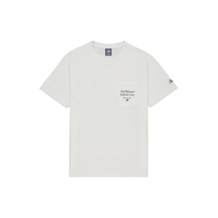 New Balance Essentials Athletic Club T-Shirt Asia Sizing  White  Men s AMT42316-CIC L