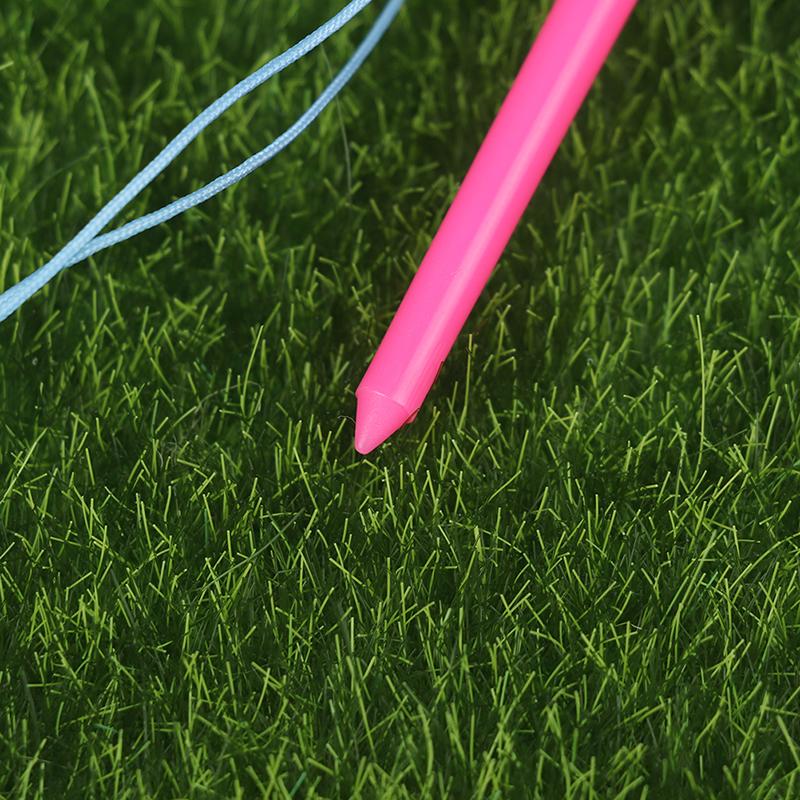 Plastové Tíčko Golfové Tíčko S Provázkem Kreslený Vzor Proti Ztrátě Stojan na Míčky