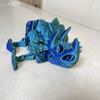 Candy Color 3D Printed Crystal Dinosaur Crystal 3D Articulated Dinosaur Toys  Kid Gift