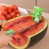 Wassermelonen-Windmühlen-Schneider-Teiler Küchengerät für Picknick Zuhause Restaurant Grün