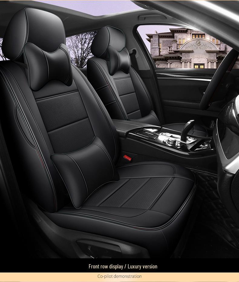 Custom-Made, All-Season, Thicker Car Seat Covers for New and Old Models, Full-Coverage