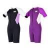 Kids 2.5mm Wetsuit Girls Short Sleeve Full Body Dive Snorkel Suit Warm Thermal Neoprene Swimwear Winter