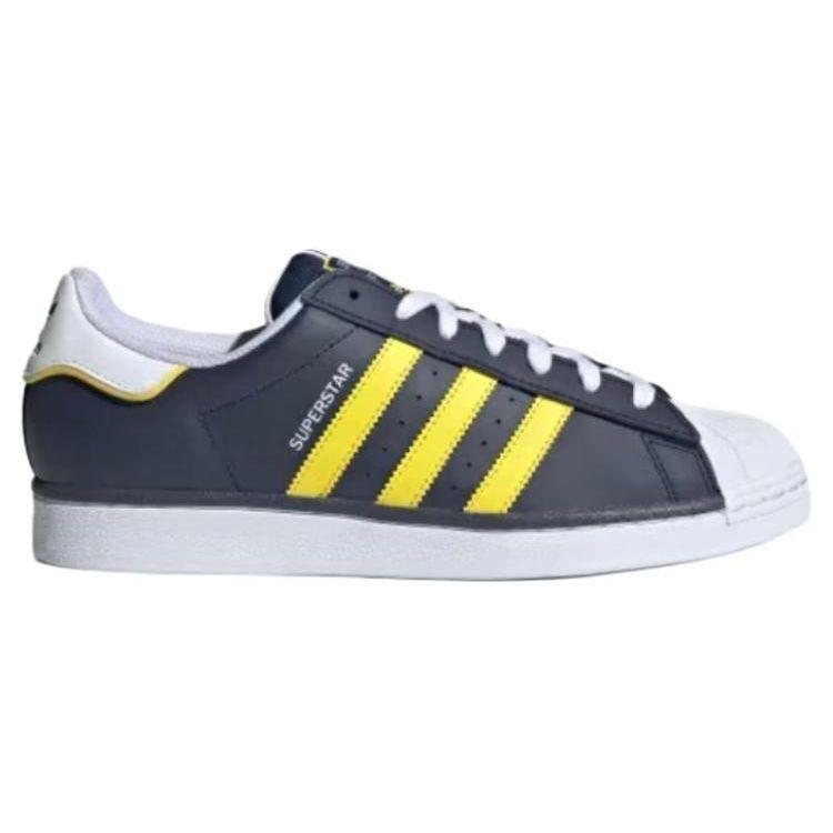 adidas Superstar Trainingsanzug-Paket - Indigo Gelb Herren Sneaker Blau Nacht-Indigo Wolke-Weiß IF1581