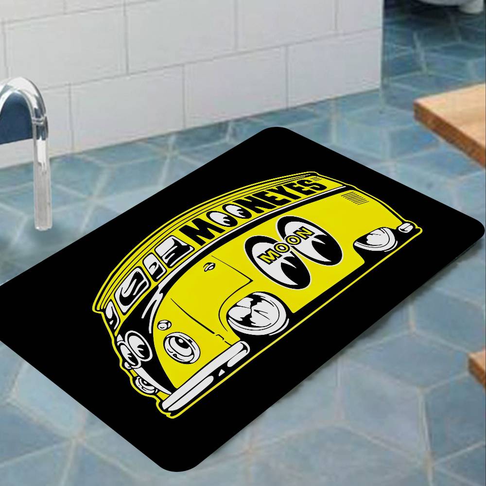 M-Mooneyes Room Mats Washable Non-Slip Living Room Sofa Chairs Area Mat Kitchen Alfombra