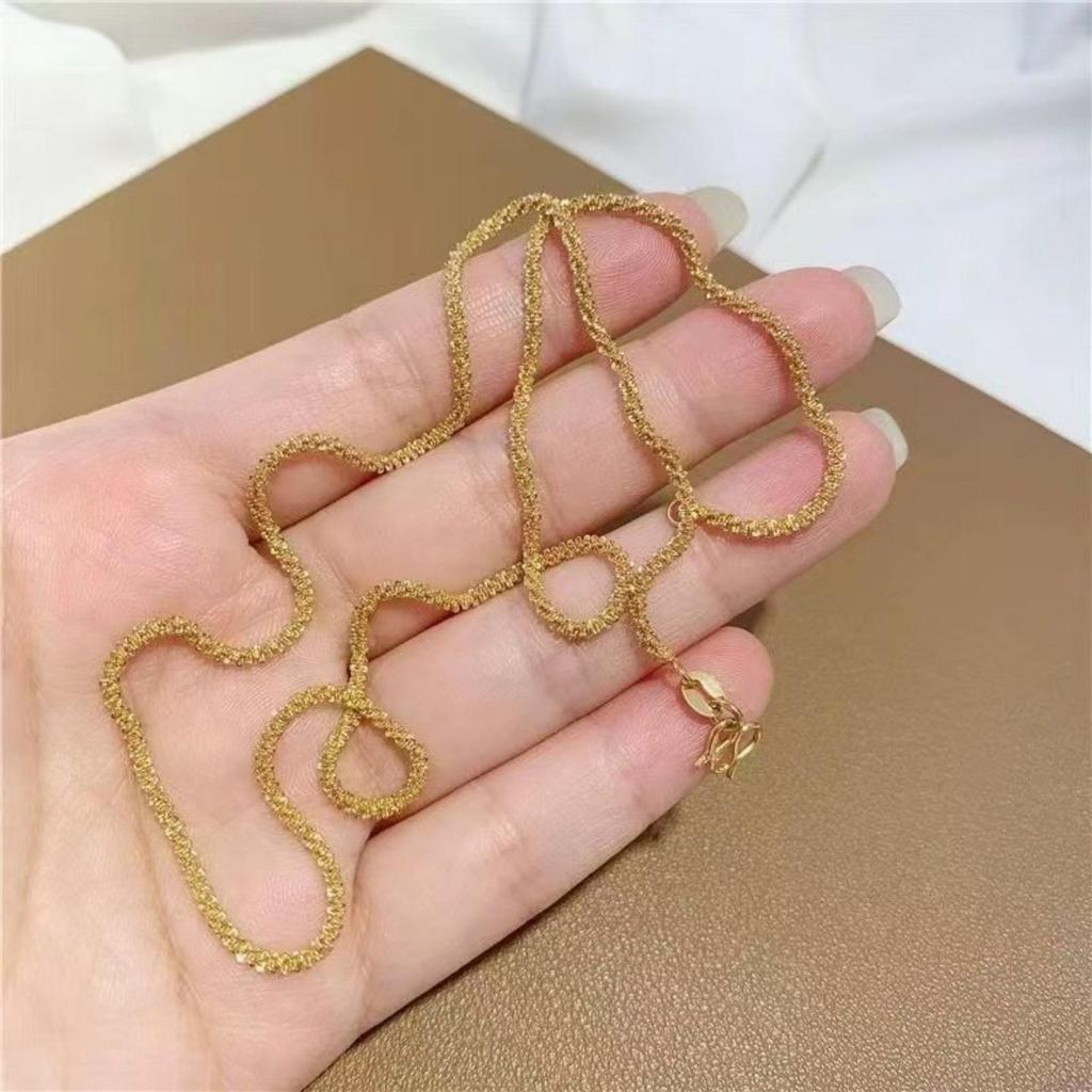 Women's Gold-Plated Versatile Clavicle Necklace - Luxurious, High-End, and Long-Lasting