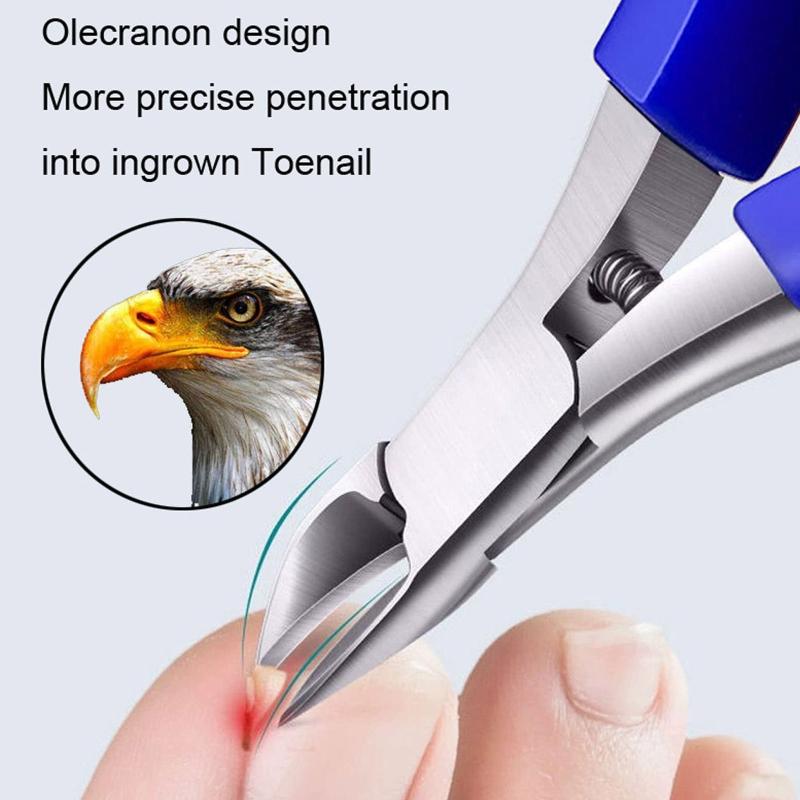 Toenail Clipper Ingrown Toenail Removal Kit Thick Nail Hard Nail Professional