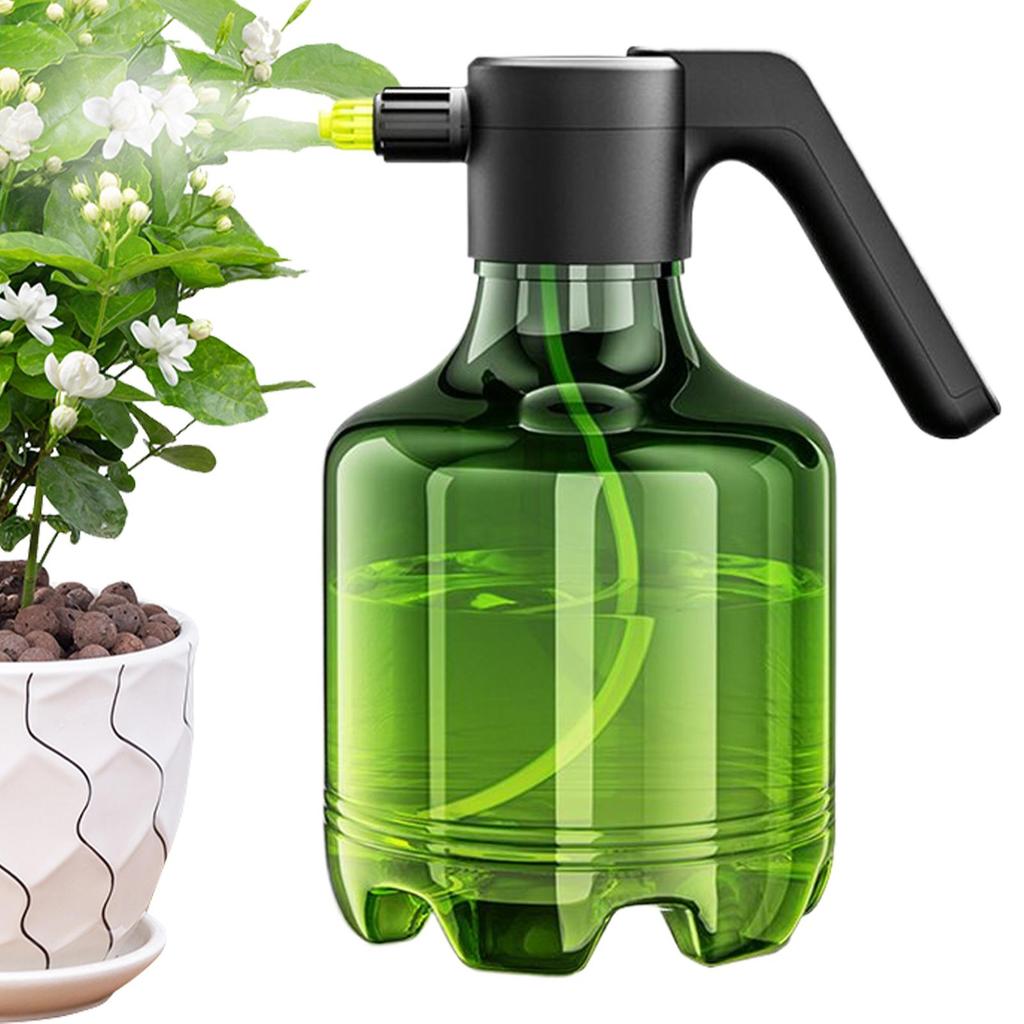 Battery Powered Sprayer 3000ml Rechargeable Garden Sprayer 1500mAh Adjustable Mister Bottle Washer for Yard Fence Plant House