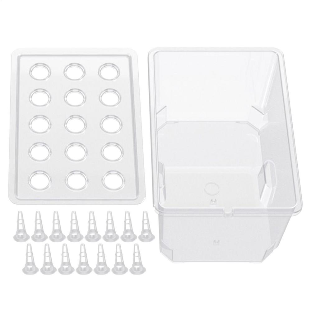 Hydroponic System Germination 15 Pods Germination Planter Indoor Hydroponic Garden For Balcony Garden Greenhouse Outdoor Farm