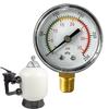 Bottom Mount Pool Sand Filter Pressure Gauge 0-35 PSI Colorful Scale Pool Filter Pressure Gauge Replacement For Spa Hot Tub