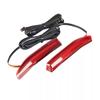Sleek-Profile Motorcycle Tail Lights Slim Brake Light Strip Bright