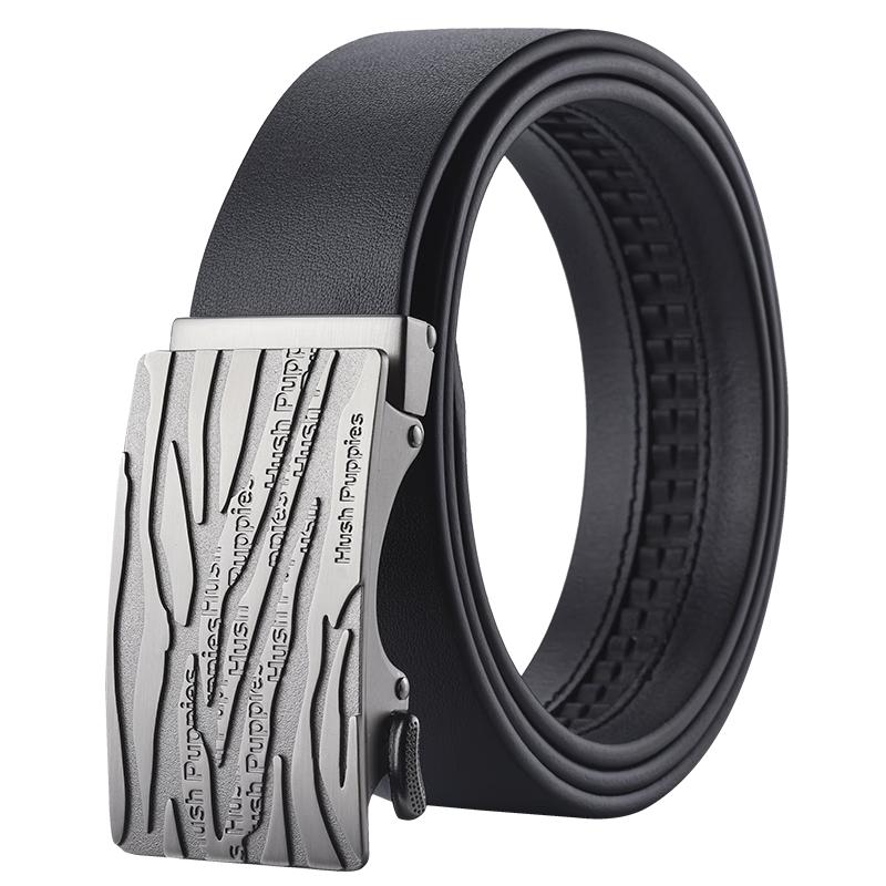Мужской кожаный ремень Hush Puppies с автоматической пряжкой 130cm